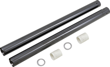 CUSTOM CYCLE ENGINEERING Fork Tubes - 49 mm - 27.50" - Black T 2014DLC