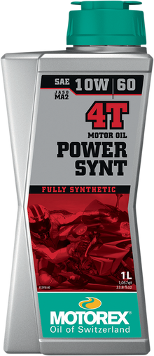 MOTOREX Power Synt 4T Engine Oil - 10W-60 - 1L 308252