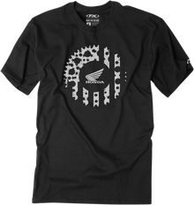 FACTORY EFFEX Honda Sprocket T-Shirt - Black - 2XL 24-87308