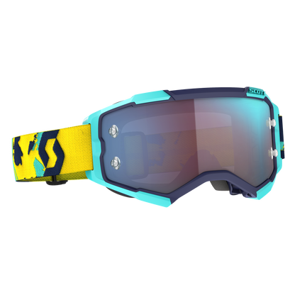 Fury Goggle Blue/Orange Blue Chrome Works Lens
