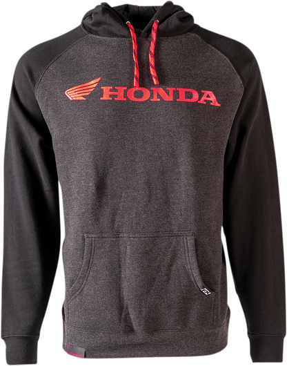 FACTORY EFFEX Honda Landscape Pullover Hoodie - Charcoal/Black - 2XL 24-88308
