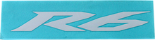FACTORY EFFEX R6 Decal - White - 12" 17-94218