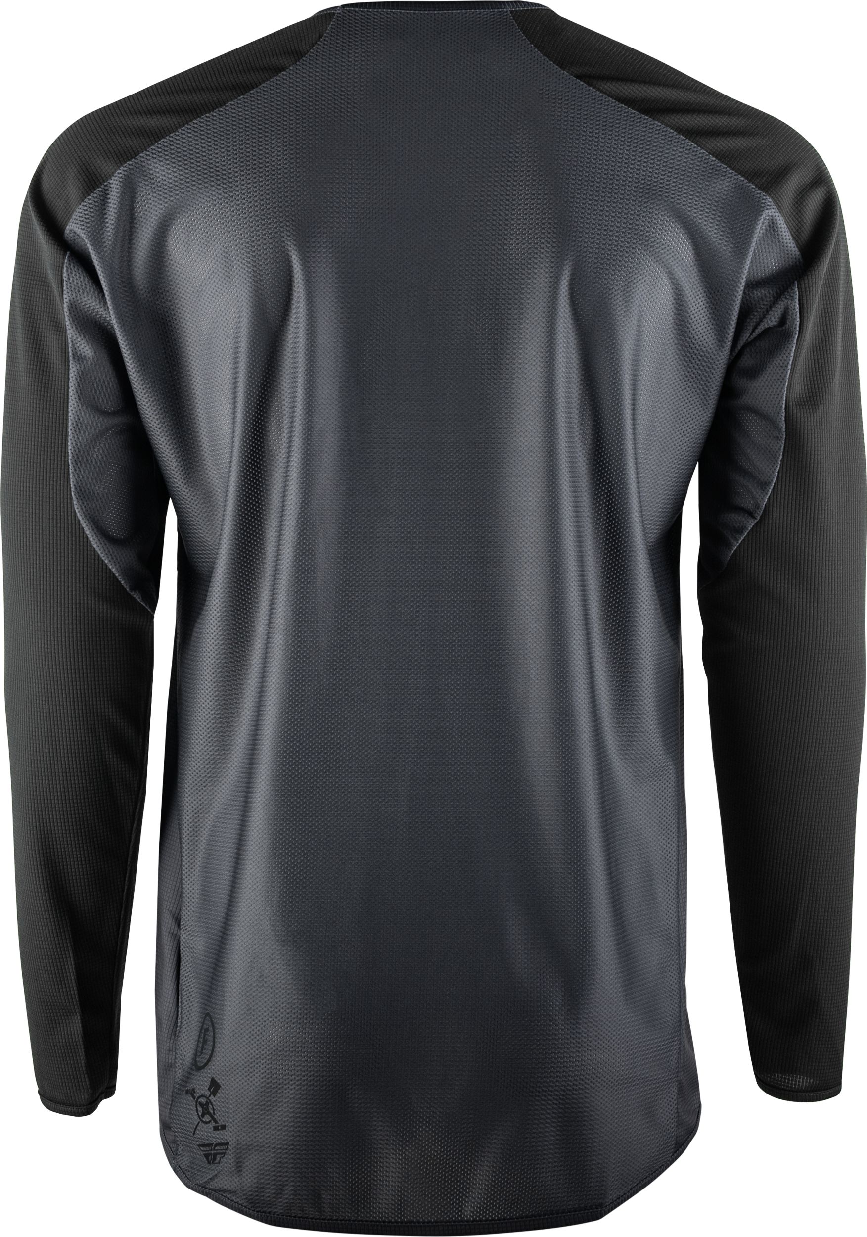 Gravity Long Sleeve Jersey Grey/Black Sm