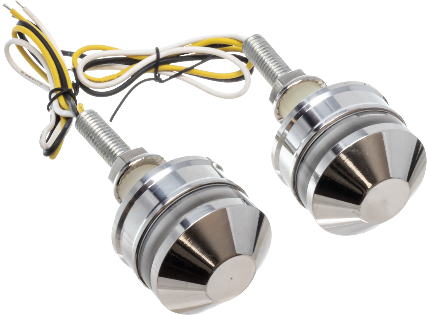 Grip Light Led Cap Polished White/Amber