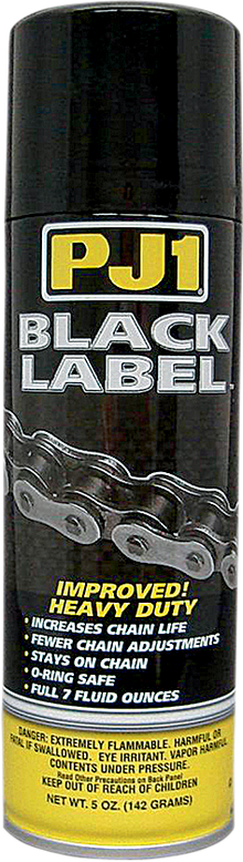 PJ1/VHT Black Label Chain Lube - 5 oz. net wt. - Aerosol 1-06A
