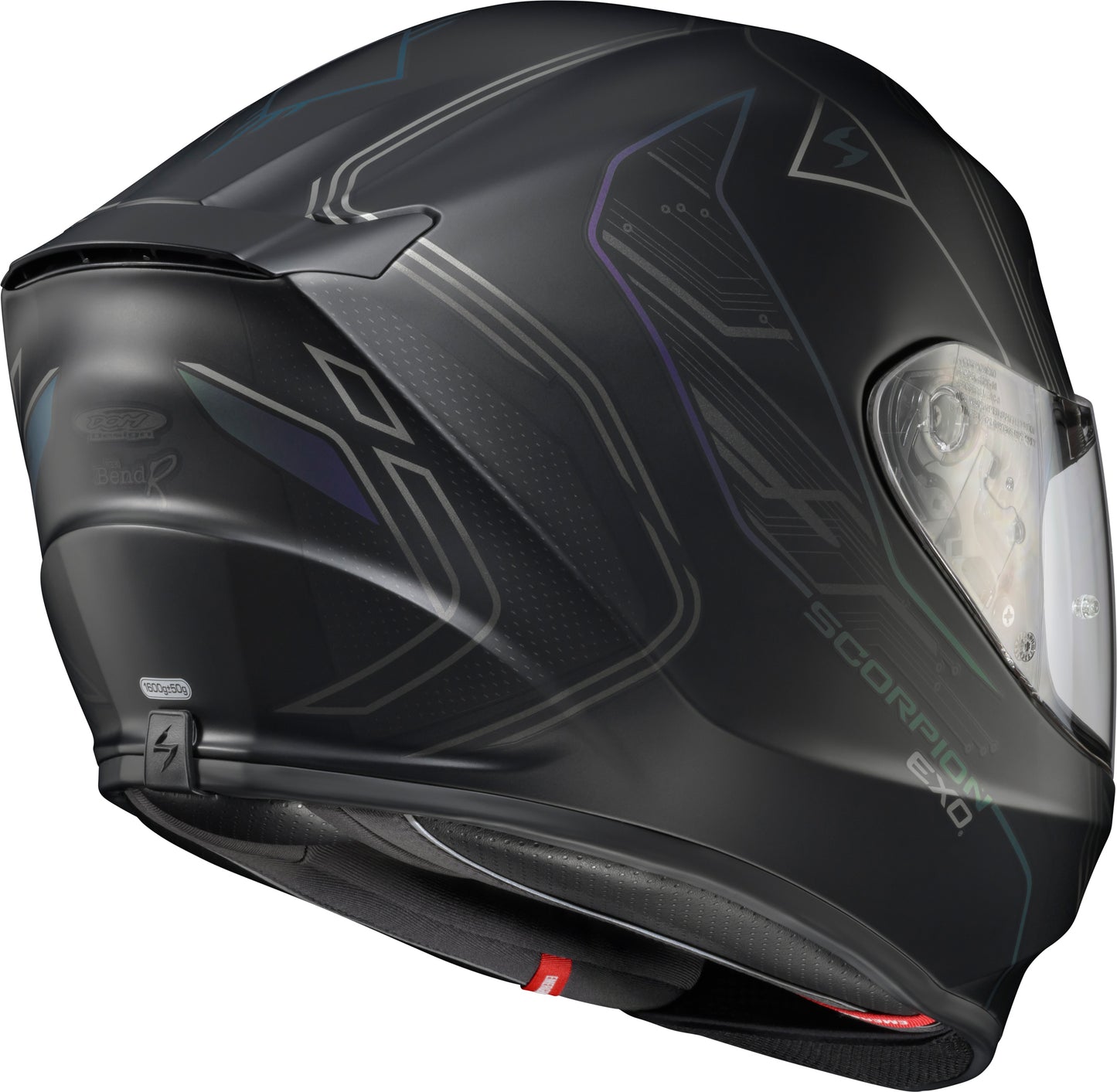 Exo R330 Full Face Helmet Bendr Black Xl