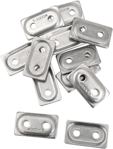 WOODY'S Support Plates - Double Digger® - Natural - 500 Pack ADD2-3775-D