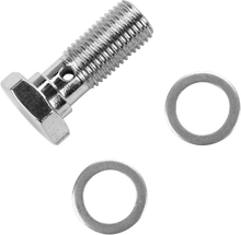 RUSSELL Banjo Bolt - 3/8-24 - Chrome R40509
