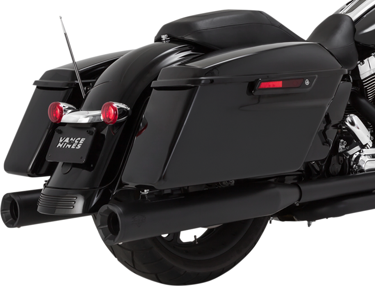 VANCE & HINES Eliminator 400 Slip-On Mufflers - Black 46703