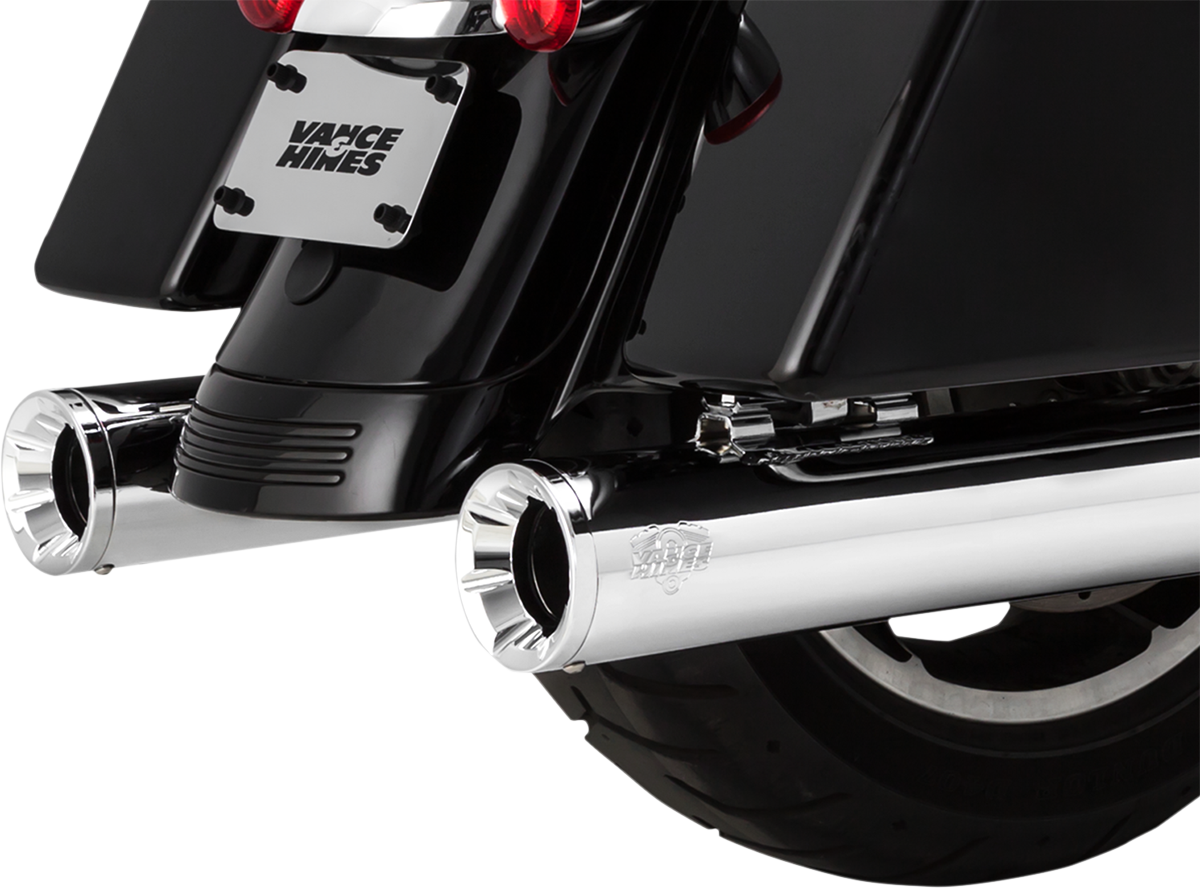 VANCE & HINES Eliminator 400 Slip-On Mufflers - Chrome 16714
