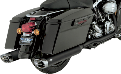 VANCE & HINES Dual Headpipes for '95-'08 FL - Black 46799
