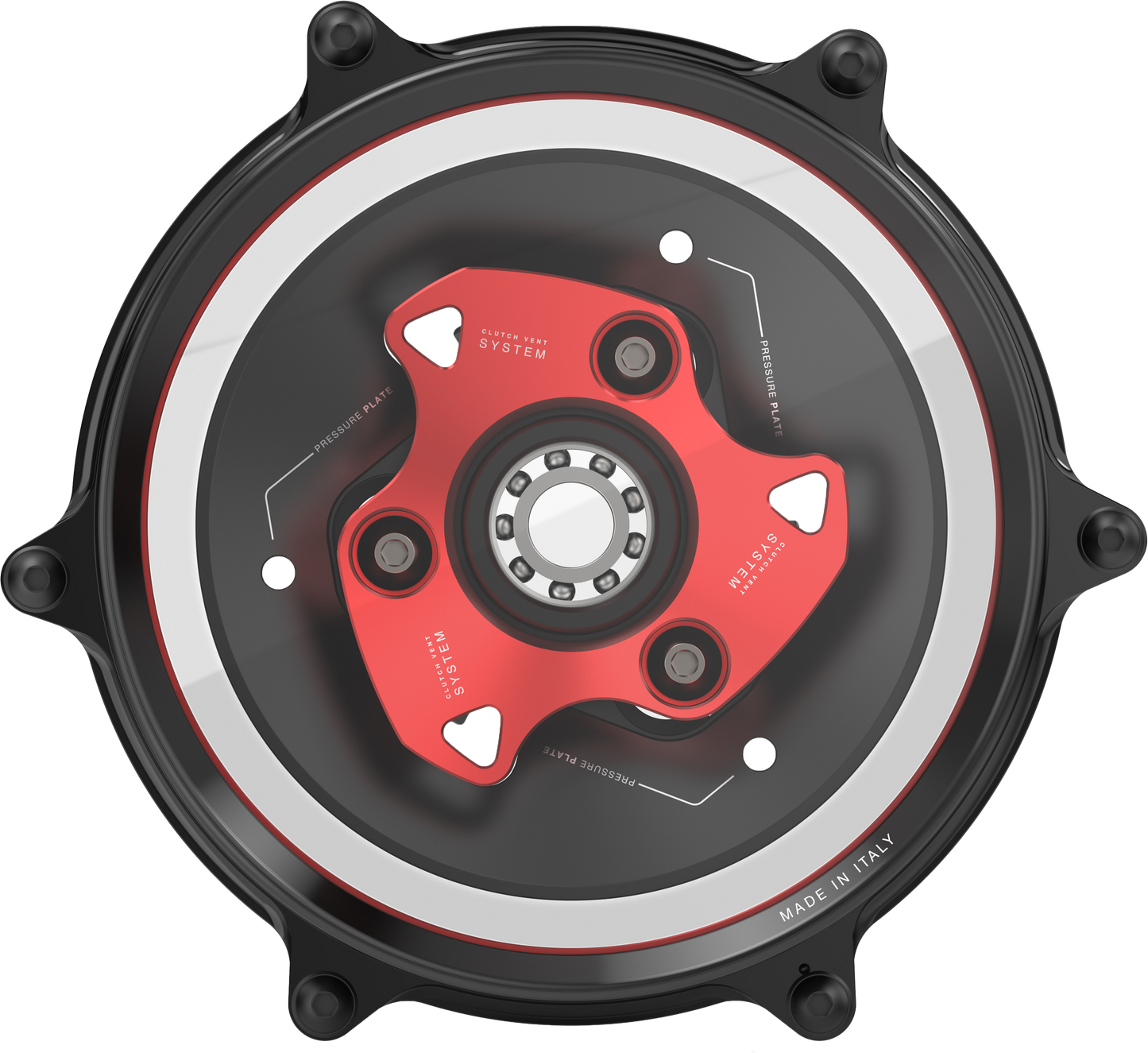 Clutch Cover Red Duc V2