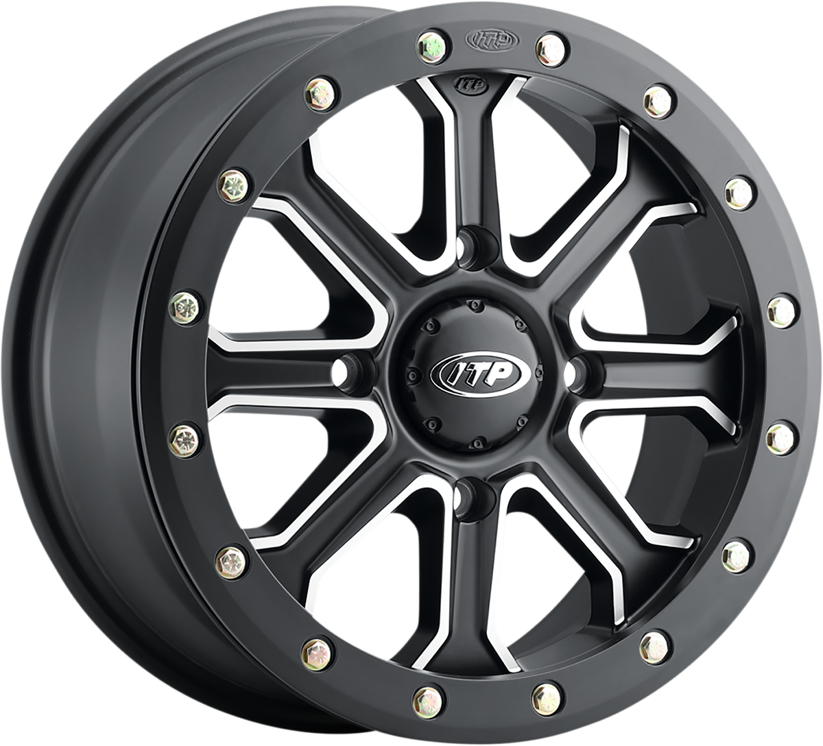 ITP Wheel - Inertia - Front/Rear - Black - 14x7 - 4/156 - 5+2 (+40 mm) 1422526727B