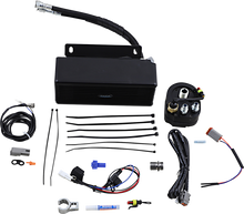 ULTRACOOL Below Regulator Mount Oil Cooler - Flat Black - Touring/Trike RF-2FSS