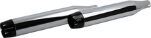 KHROME WERKS 3-1/2" Slip-On Mufflers - Chrome 202520