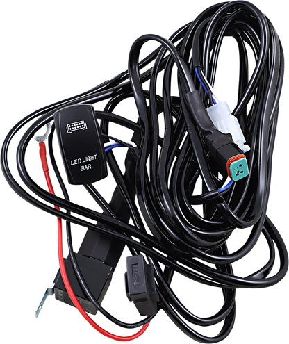 BRITE-LITES Wire Harness with Rocker Switch BL-WHHDR