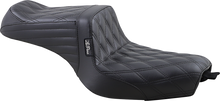 LE PERA Tailwhip Seat - Double Diamond - Black - XL '10-'22 LK-586DD