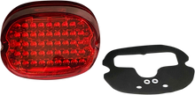 CUSTOM DYNAMICS Taillight - No Window - Red CD-TL-NW-R