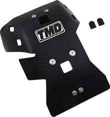 T.M. DESIGNWORKS Skid Plate - Black - KTM KTMC-130-BK