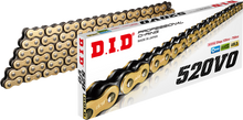 DID 520 VO Drive Chain - Gold & Black - 120 Link M520VOG120FB