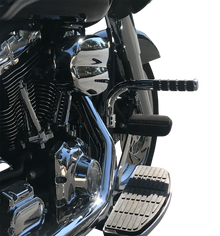 LINDBY Adjustable Footrest - Chrome - FLH '14-'25 280000