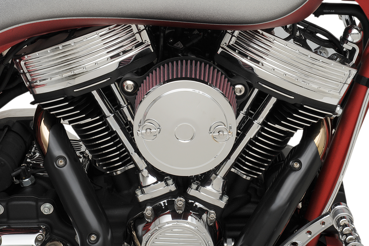 S&S CYCLE Quickee Pushrod Kit with Chrome Covers - M8 930-0123