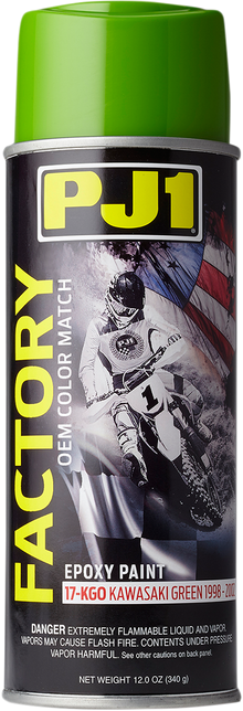 PJ1/VHT Factory Match Paint - Kawasaki Green '98-'02 - 12 oz. net wt. - Aerosol 17-KGO