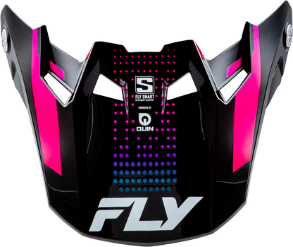 Formula S Carbn Protocol Visor Black Carbon/Blue/Pink Yl/Sm