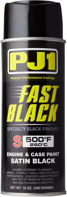 PJ1/VHT High-Temperature Paint - Satin Black - 12 oz. net wt. - Aerosol 16-SAT