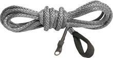 Synthetic Winch Plow Cable Smoke 12'