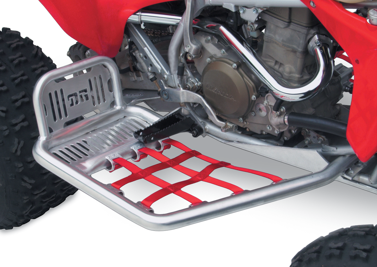 DG PERFORMANCE Heel Guard Nerf Bar - With Red Webbing - Honda 607-2135