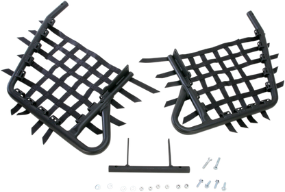 DG PERFORMANCE Nerf Bars - YFZ 450 - Black/Black 60-4509X