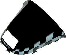 SNO STUFF Windshield - Black/White Checkered - Ski Doo 479-472-55