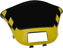 SNO STUFF Windshield - Black/Yellow Checkered - Ski Doo 479-472-57