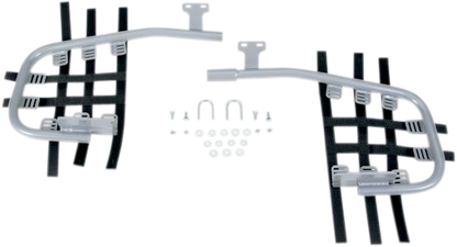 DG PERFORMANCE Nerf Bars - LT-Z - Silver/Black 54-6260