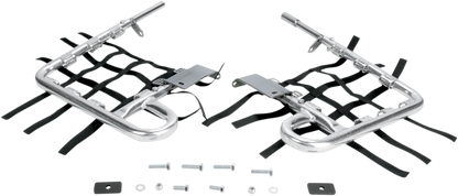 DG PERFORMANCE Nerf Bars - KFX 700 - Natural/Black 60-8370