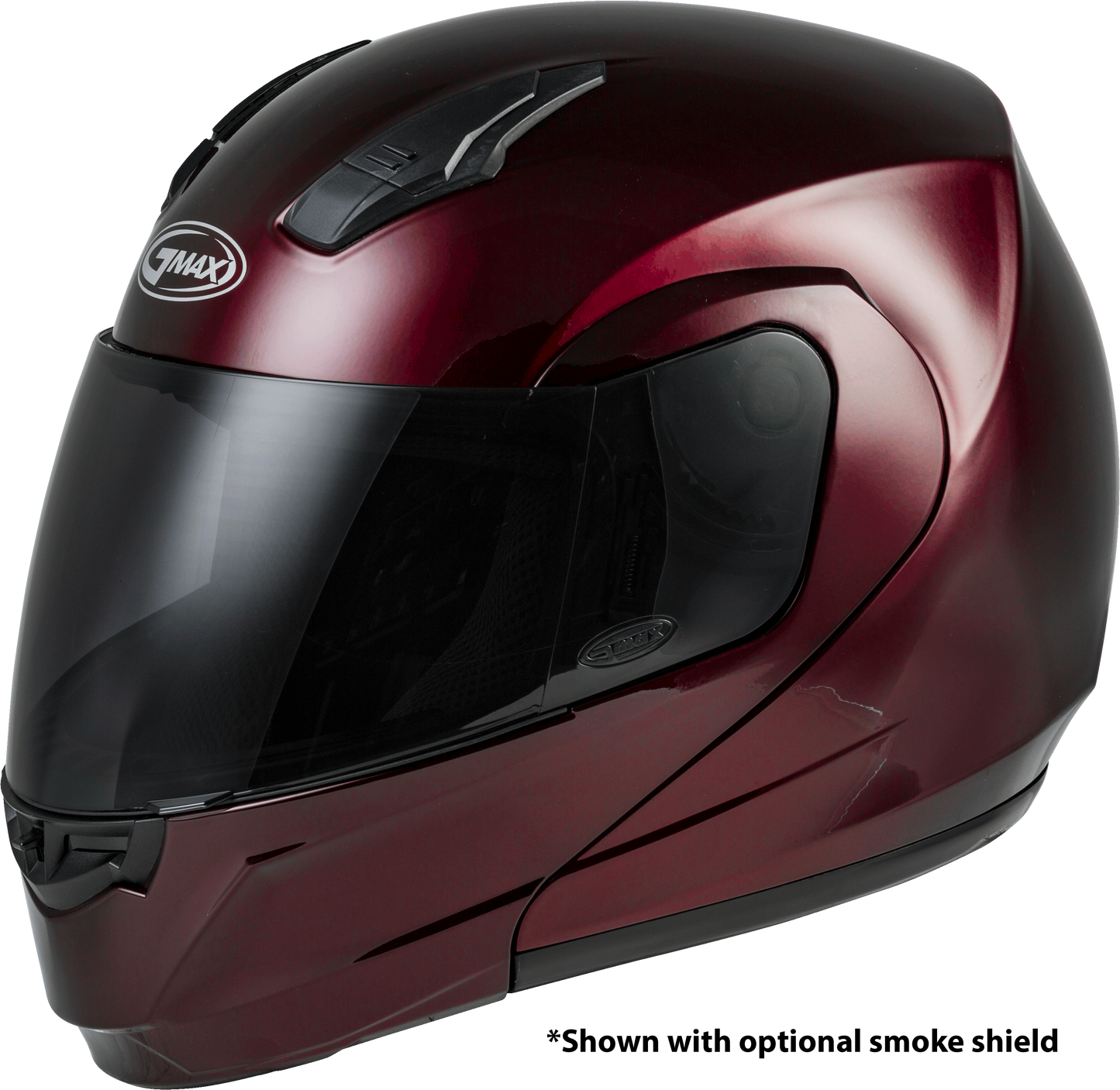 Md 04 Modular Helmet Wine Red Sm