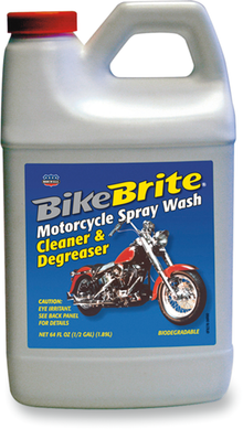 BIKE BRITE Spray Wash - 64 US fl oz. - Refill - Bottle MC44R