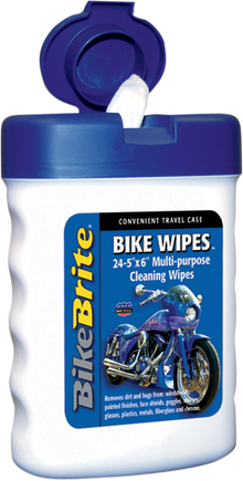 BIKE BRITE Bike Wipes Travel Pack MC-49000D