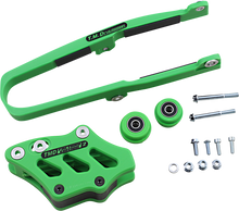 T.M. DESIGNWORKS Chain Guide/Slider - Green - Kawasaki KCP-K09-GR