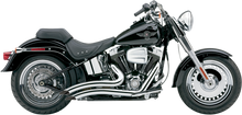 COBRA Speedster Swept Short Exhaust - Chrome - '86-'06 Softail 6223