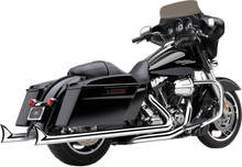 COBRA Dual Speedster Exhaust - Chrome - Fishtail - '17-'19 Dresser 6975