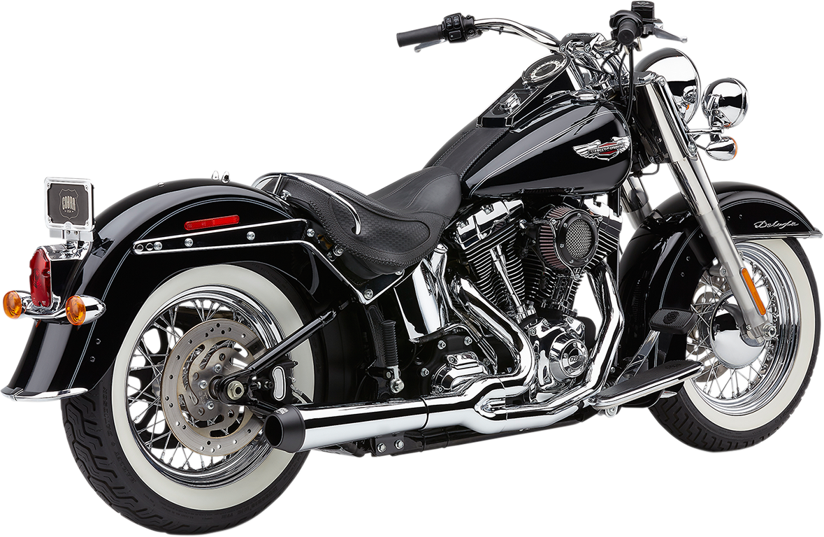 COBRA El Diablo Exhaust - Chrome - '12-'17 Softail 6483