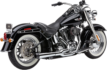 COBRA El Diablo Exhaust - Chrome - '12-'17 Softail 6483