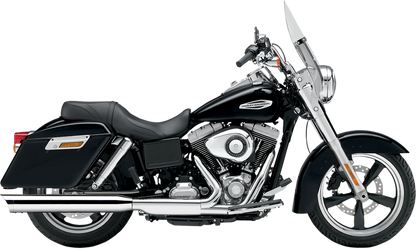 COBRA Scalloped Muffler - Chrome - '12-'16 FLD 6209