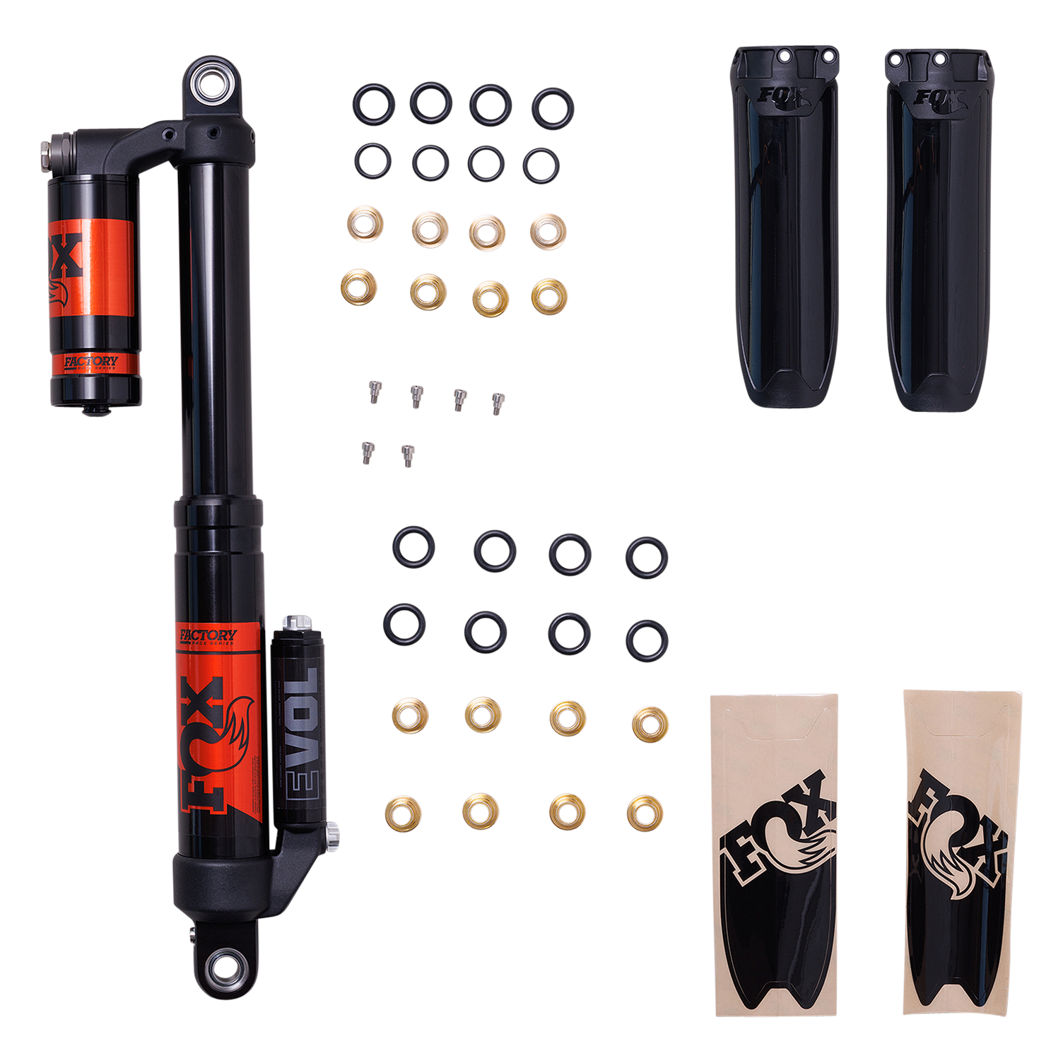 Float 3 Evol Rc2 Shocks Kit  Front   Black