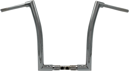 FAT BAGGERS INC. 1-1/2" EZ Install Flat Top Handlebar - 16" - Chrome 606016