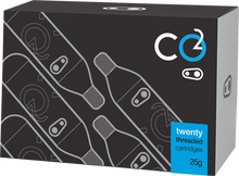 CRANKBROTHERS CO2 Cartridges - 25 g - Bulk Pack 16235