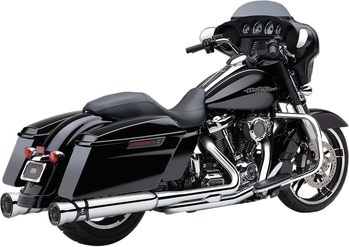 COBRA Pro Chamber Headpipes - Chrome 6255