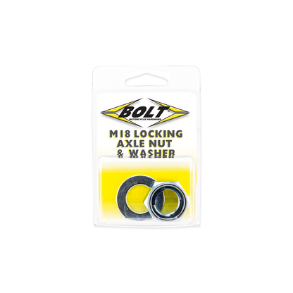 Locking Axle Nut 18mm